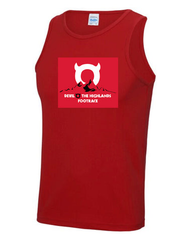 2024 DEVIL men's fit FIRE RED VEST - Medium & Large Only