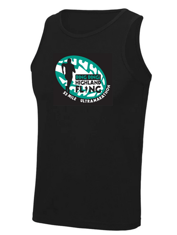 2026 FLING men's fit Black VEST - PRE ORDER